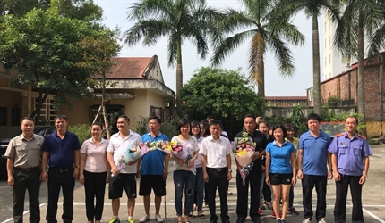 Viện KSND huyện Gia Lâm tổ chức giao hữu thể thao chào mừng 73 năm Cách...